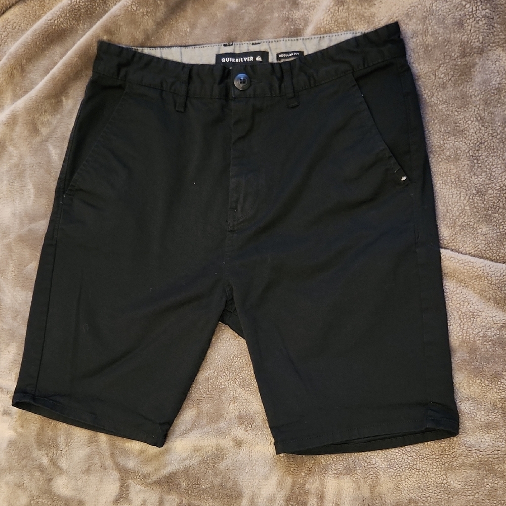 Quiksilver Men's Black Shorts Size 29